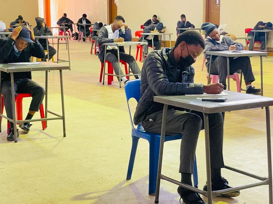 Students at St. Bernadette Secondary School